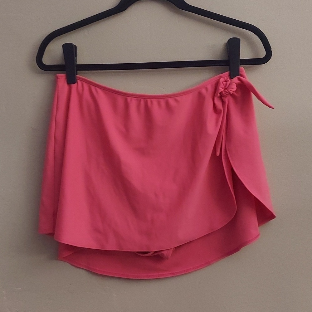 OLD NAVY High Waisted Pink Swim Skirt - Picture 4 of 11